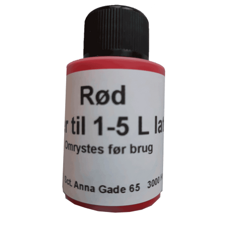 Latex farve 30ml  stærkt koncentreret